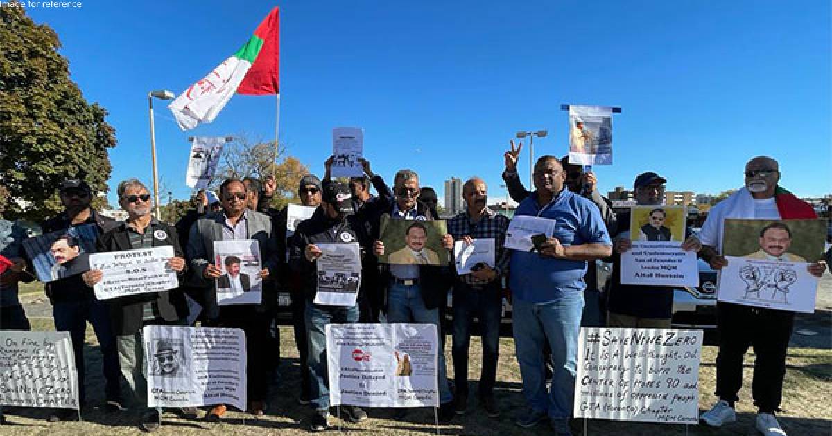 MQM Canada holds protest against state brutalities in Pakistan